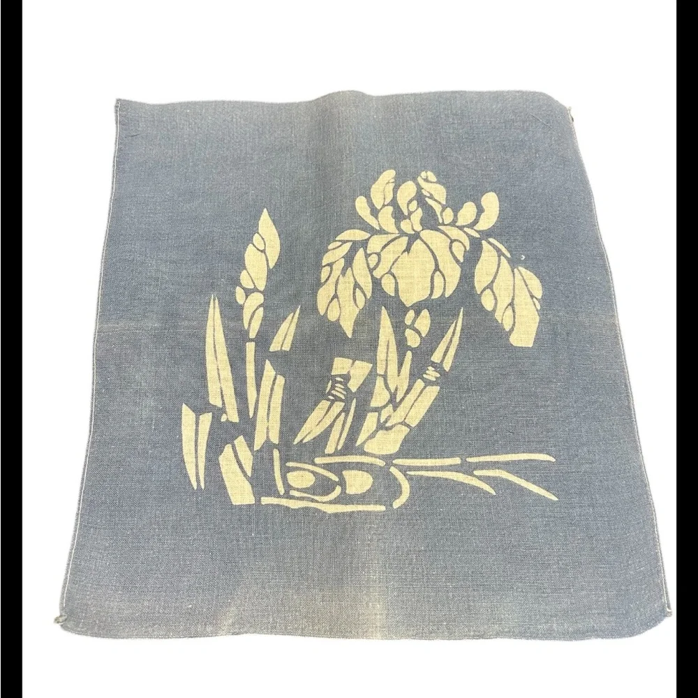 Set Of 8 Multicolor Japanese Cotton Tenugui Hand Towel Napkins W Floral Pattern